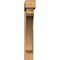 Ekena Millwork Legacy Block Smooth Bracket w/ Offset Brace, Western Red Cedar, 7 1/2"W x 46"D x 46"H BKT0806X46X46LEC05SWR - alternate 3